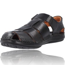 Calzados Vesga Sandalias Cangrejeras Casual Hombre de Pikolinos Tarifa 06J-5433 color negro foto 4