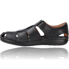 Calzados Vesga Sandalias Cangrejeras Casual Hombre de Pikolinos Tarifa 06J-5433 color negro foto 5