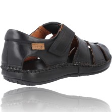 Calzados Vesga Sandalias Cangrejeras Casual Hombre de Pikolinos Tarifa 06J-5433 color negro foto 8