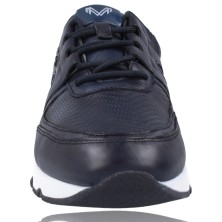 Calzados Vesga Zapatos Deportivos de Piel para Hombre de Martinelli Newport 1513-2556L2 color azul foto 3
