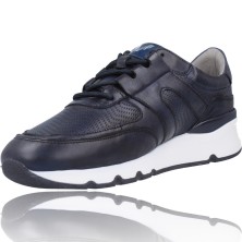 Calzados Vesga Zapatos Deportivos de Piel para Hombre de Martinelli Newport 1513-2556L2 color azul foto 4