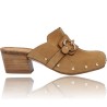 Leather Clogs Shoes for Women by Weekend 16225 Aveiro