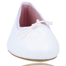Calzados Vesga Zapatos Bailarinas para Mujer de Callaghan 25000 Nora-H color blanco foto 3