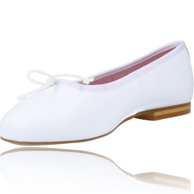 Calzados Vesga Zapatos Bailarinas para Mujer de Callaghan 25000 Nora-H color blanco foto 1