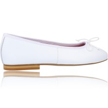 Calzados Vesga Zapatos Bailarinas para Mujer de Callaghan 25000 Nora-H color blanco foto 9