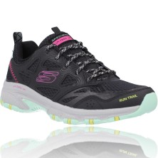 Calzados Vesga Deportivas de Senderismo Trail para Mujer de Skechers 149821 Hillcrest - Pure Escapade color negro foto 2