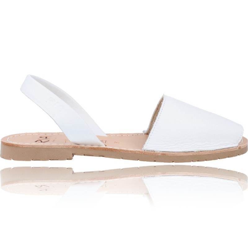 Sandalias Menorquinas Abarcas de piel para Mujer de Ria Pau 20002-S2