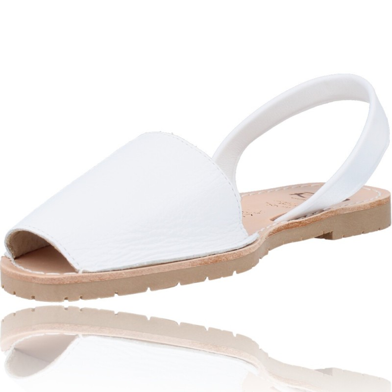 Sandalias Menorquinas Abarcas de piel para Mujer de Ria Pau 20002-S2