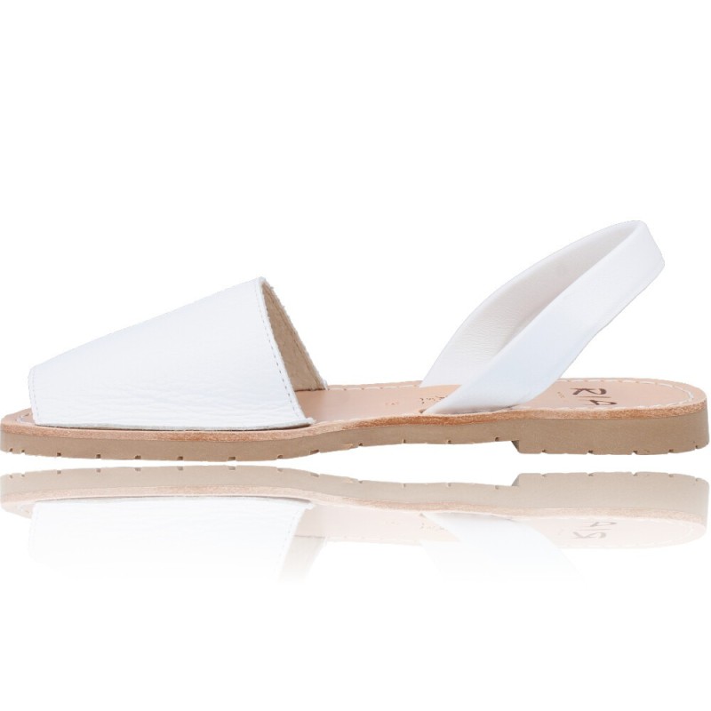 Sandalias Menorquinas Abarcas de piel para Mujer de Ria Pau 20002-S2