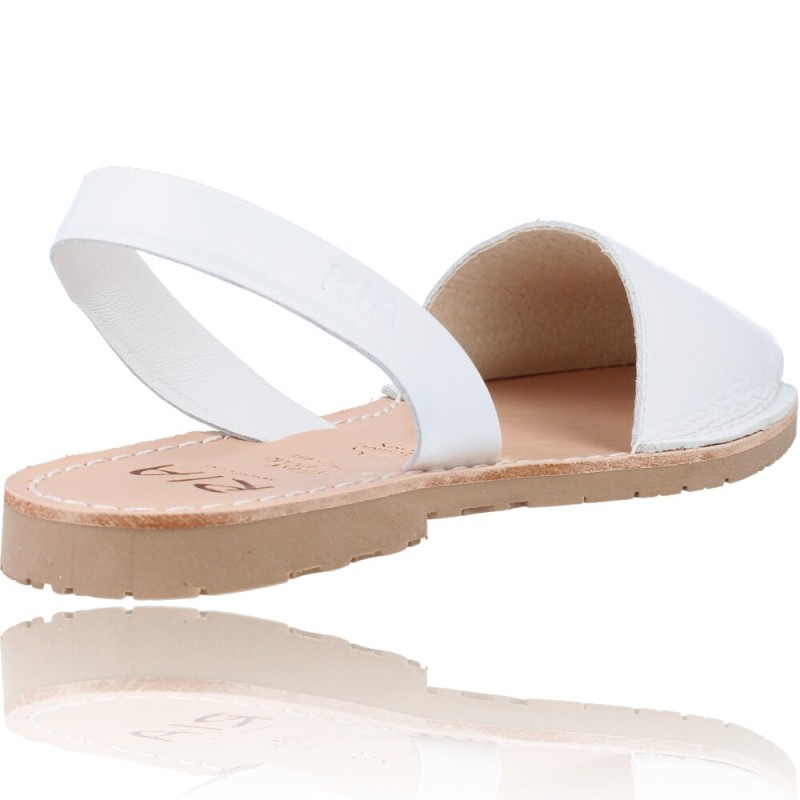 Sandalias Menorquinas Abarcas de piel para Mujer de Ria Pau 20002-S2