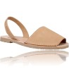 Sandalias Menorquinas Abarcas de piel para Mujer de Ria Pau 20002-S2