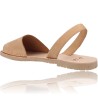 Sandalias Menorquinas Abarcas de piel para Mujer de Ria Pau 20002-S2