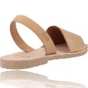 Sandalias Menorquinas Abarcas de piel para Mujer de Ria Pau 20002-S2
