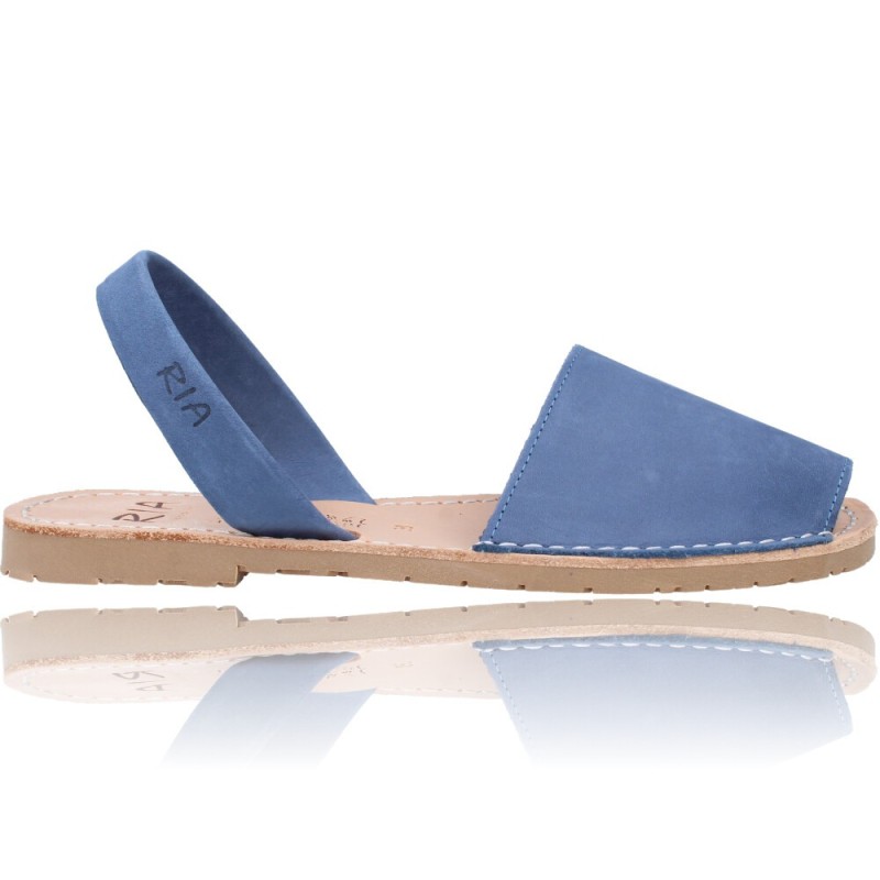 Sandalias Menorquinas Abarcas de piel para Mujer de Ria Pau 20002-S2