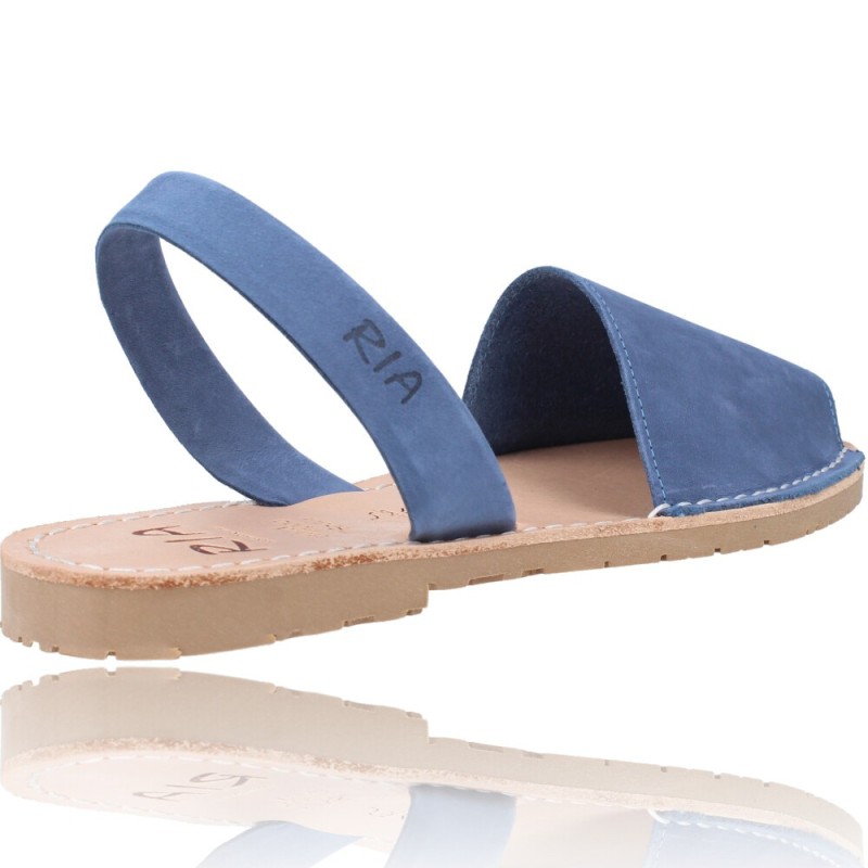 Sandalias Menorquinas Abarcas de piel para Mujer de Ria Pau 20002-S2