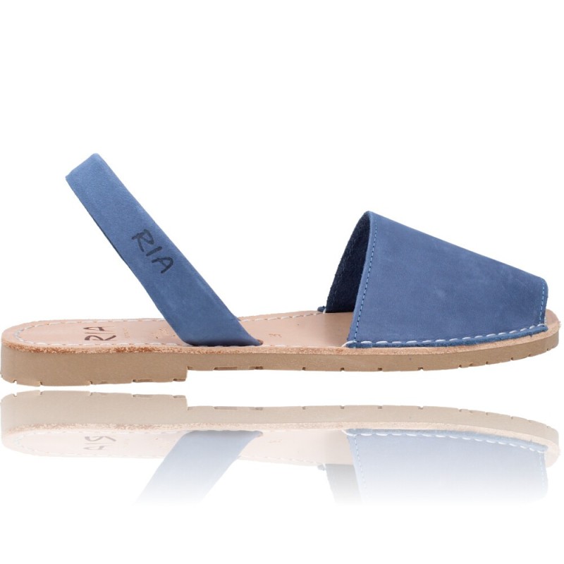 Sandalias Menorquinas Abarcas de piel para Mujer de Ria Pau 20002-S2