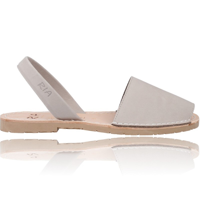 Sandalias Menorquinas Abarcas de piel para Mujer de Ria Pau 20002-S2