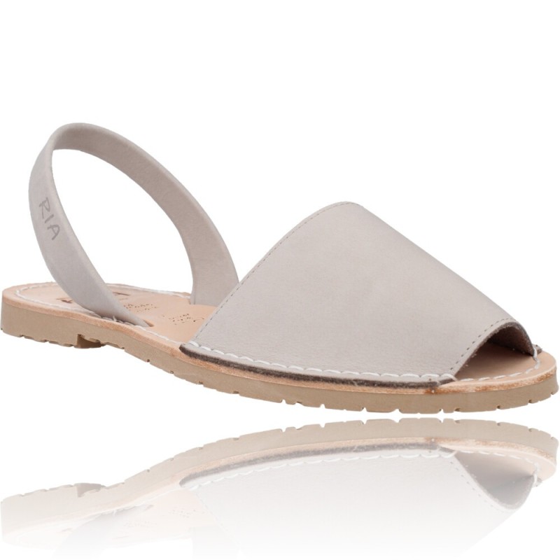 Sandalias Menorquinas Abarcas de piel para Mujer de Ria Pau 20002-S2