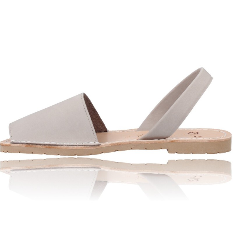 Sandalias Menorquinas Abarcas de piel para Mujer de Ria Pau 20002-S2