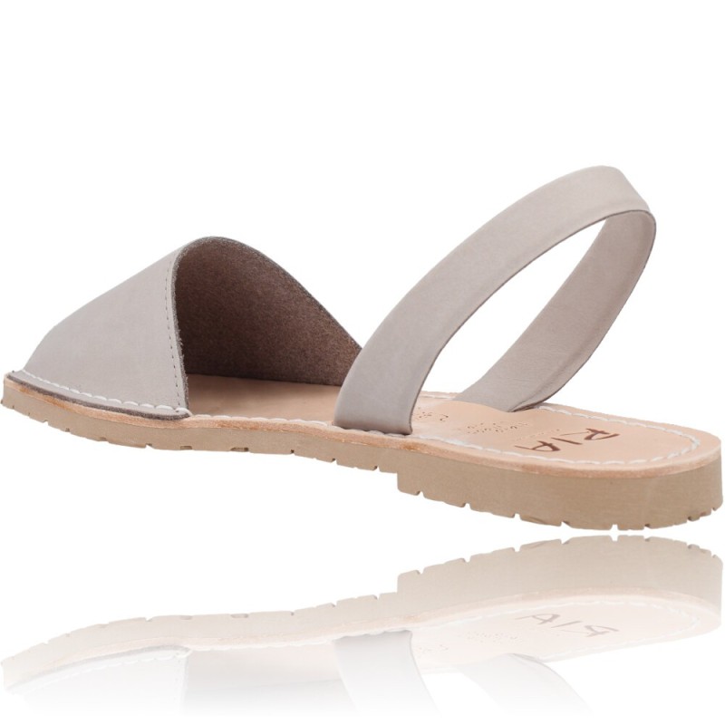 Sandalias Menorquinas Abarcas de piel para Mujer de Ria Pau 20002-S2
