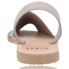 Sandalias Menorquinas Abarcas de piel para Mujer de Ria Pau 20002-S2
