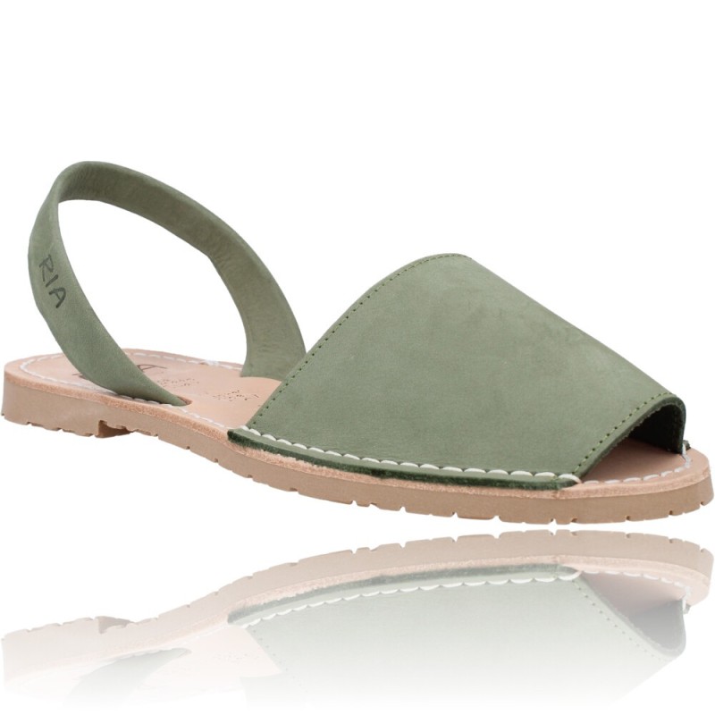 Sandalias Menorquinas Abarcas de piel para Mujer de Ria Pau 20002-S2