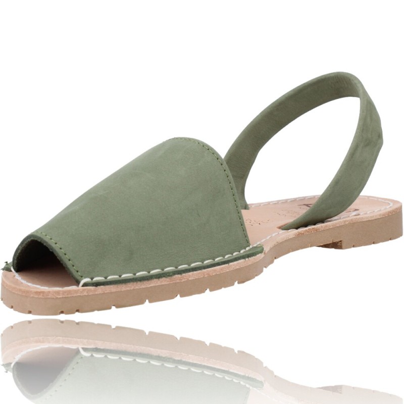 Sandalias Menorquinas Abarcas de piel para Mujer de Ria Pau 20002-S2