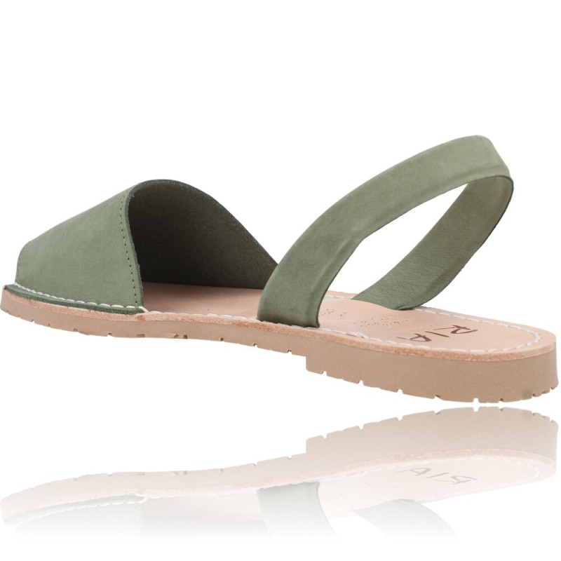Sandalias Menorquinas Abarcas de piel para Mujer de Ria Pau 20002-S2