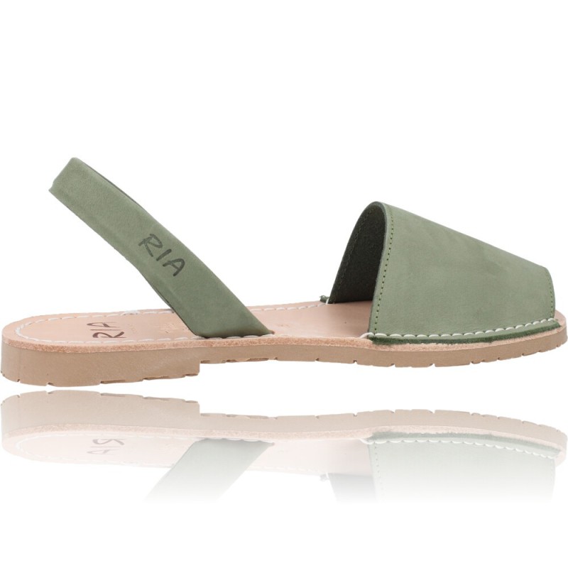 Sandalias Menorquinas Abarcas de piel para Mujer de Ria Pau 20002-S2