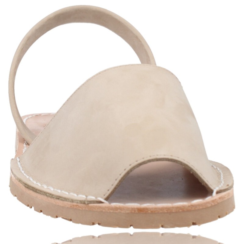Sandalias Menorquinas Abarcas de piel para Mujer de Ria Pau 20002-S2