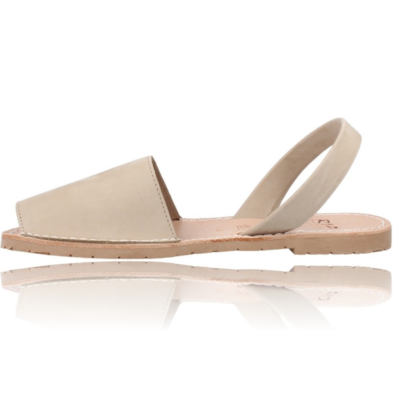 Sandalias Menorquinas Abarcas de piel para Mujer de Ria Pau 20002-S2