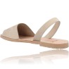 Sandalias Menorquinas Abarcas de piel para Mujer de Ria Pau 20002-S2