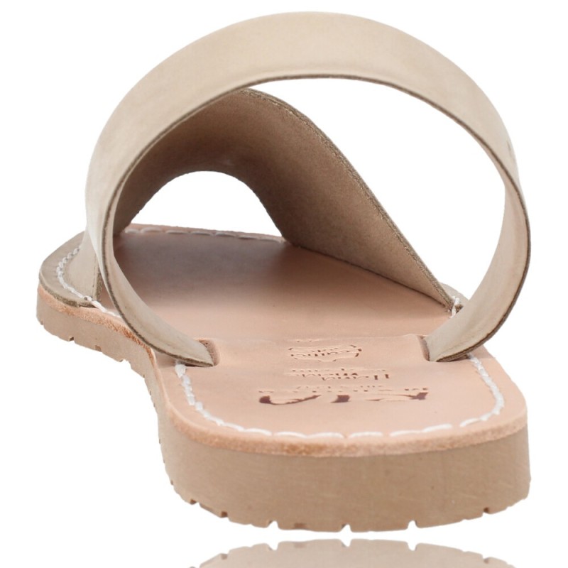 Sandalias Menorquinas Abarcas de piel para Mujer de Ria Pau 20002-S2
