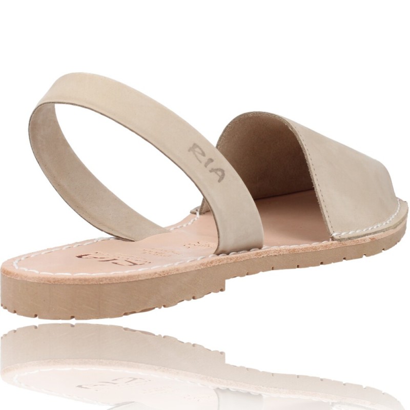 Sandalias Menorquinas Abarcas de piel para Mujer de Ria Pau 20002-S2