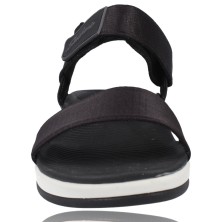 Calzados Vesga Sandalias Deportivas Mujer de Skechers 163310 Arch Fit Sunshine color negro foto 3
