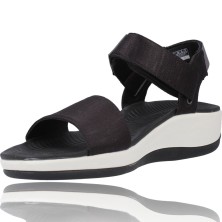 Calzados Vesga Sandalias Deportivas Mujer de Skechers 163310 Arch Fit Sunshine color negro foto 4