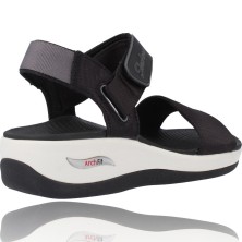 Calzados Vesga Sandalias Deportivas Mujer de Skechers 163310 Arch Fit Sunshine color negro foto 8