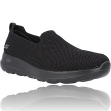 Calzados Vesga Deportivas Slip-On Elásticos para Hombres de Skechers 124187 Go Walk Joy - Sensational Day color negro foto 2