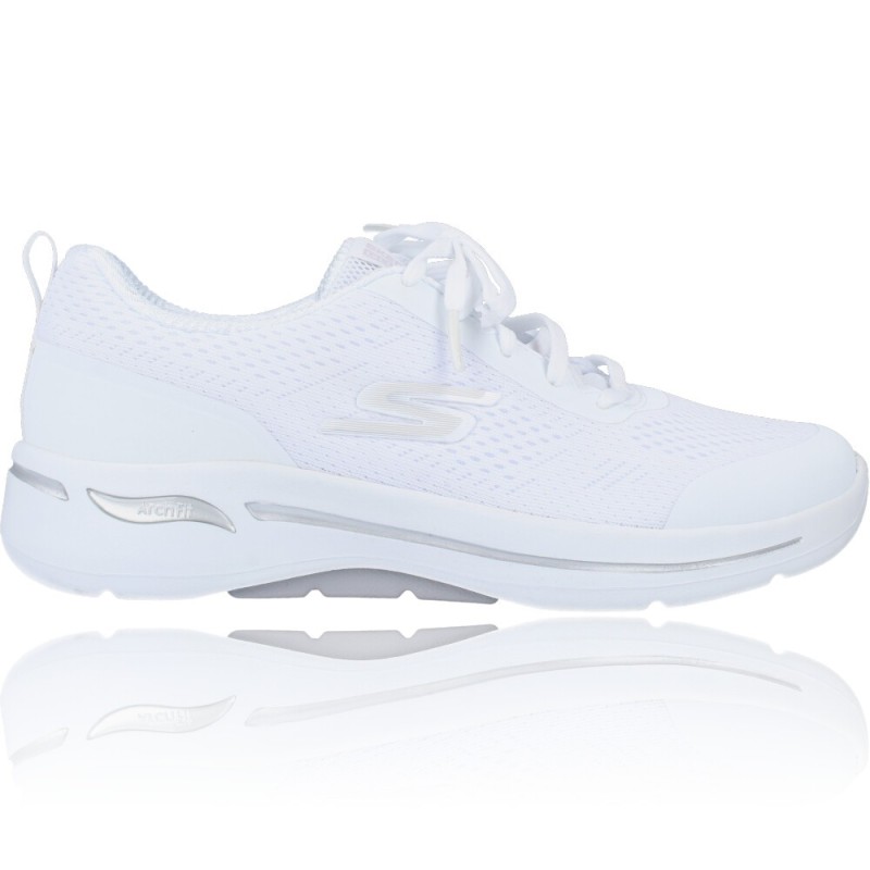 Skechers go walk 2 mujer 2025 plata