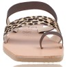 Leopard Flat Sandal for Women by Ria Orlando Leopardo 40400-3