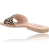 Flat Sandals for Women by Ria Menorca 40402 Melbourne Leopard