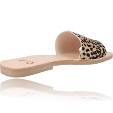 Calzados Vesga Sandalias Planas para Mujer de Ria Menorca 40402 Melbourne Leopardo foto 8