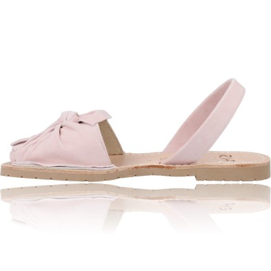 Calzados Vesga Menorquinas Sandalias Abarcas Mujer de Ria Madrid 27167-S2 ante rosa foto 5