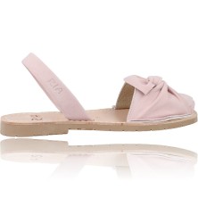Calzados Vesga Menorquinas Sandalias Abarcas Mujer de Ria Madrid 27167-S2 ante rosa foto 9