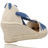 Espadrilles Esparto Valencianische Sandalen für Damen von Salvi 106-002