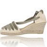 Espadrilles Esparto Valencianische Sandalen für Damen von Salvi 106-002