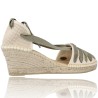 Espadrilles Esparto Valencianische Sandalen für Damen von Salvi 106-002