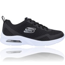 Calzados Vesga Deportivas Casual para Niños de Skechers 403774L Microspec Max color negro foto 1