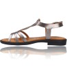 Flat Leather Sandals for Women by Patricia Miller 5627J