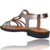 Flat Leather Sandals for Women by Patricia Miller 5627J